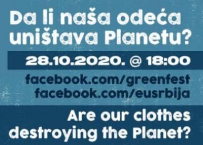 Green Fest panel – Da li naša odeća uništava Planetu?