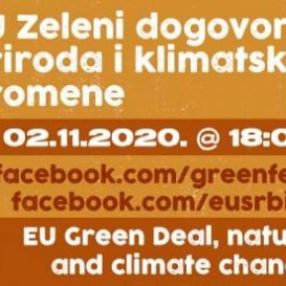 Green Fest panel - EU Zeleni dogovor, priroda i klimatske promene